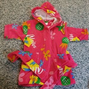 Girls KID Equipment Pink Terry Cloth Swim Cover 2